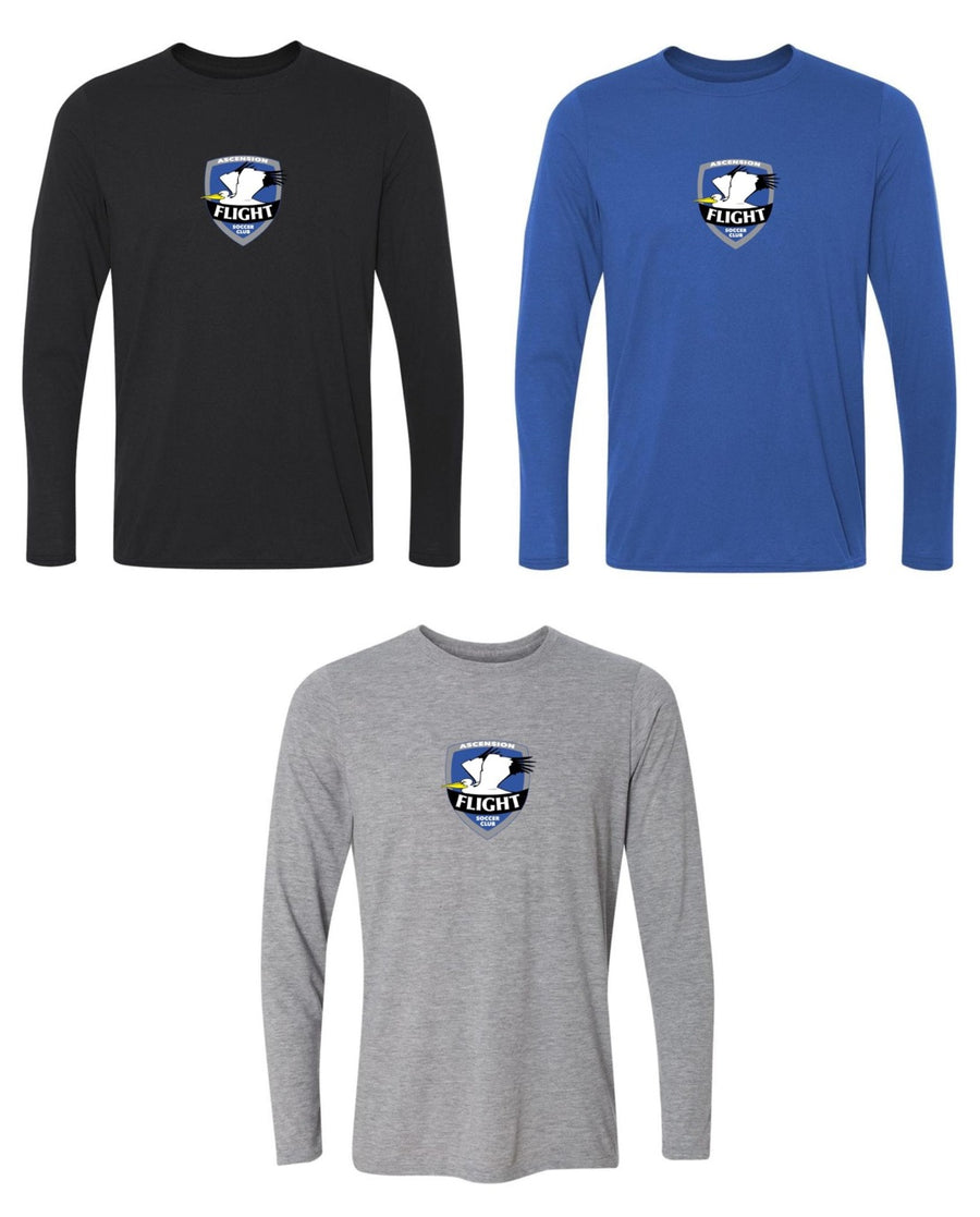 AFSC Long-Sleeve Shield T-Shirt AFSC Spiritwear   - Third Coast Soccer