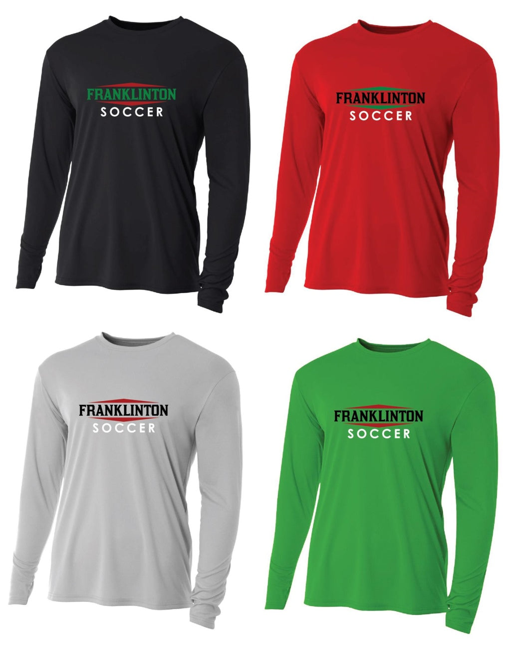 Franklinton SC Soccer Long-Sleeve T-Shirt Franklinton SC Spiritwear   - Third Coast Soccer