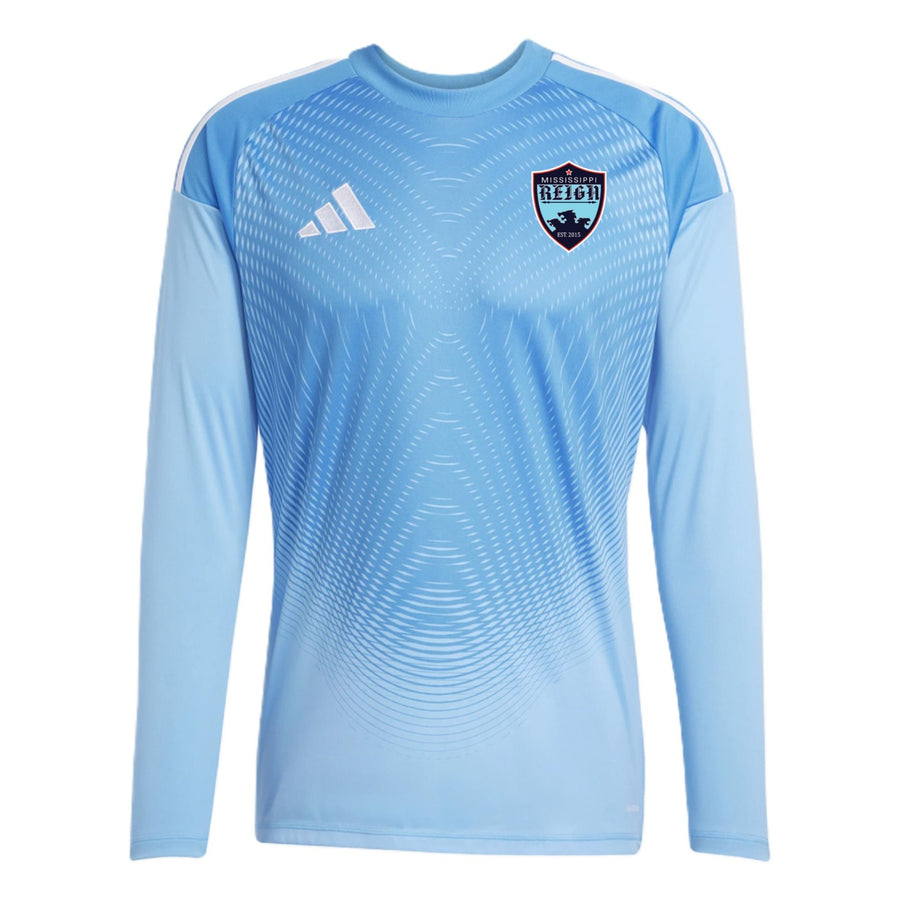 adidas Mississippi Reign Men's Tiro 25 Competition Goalkeeper Jersey - Blue Burst Mississippi Reign 26 - Third Coast Soccer