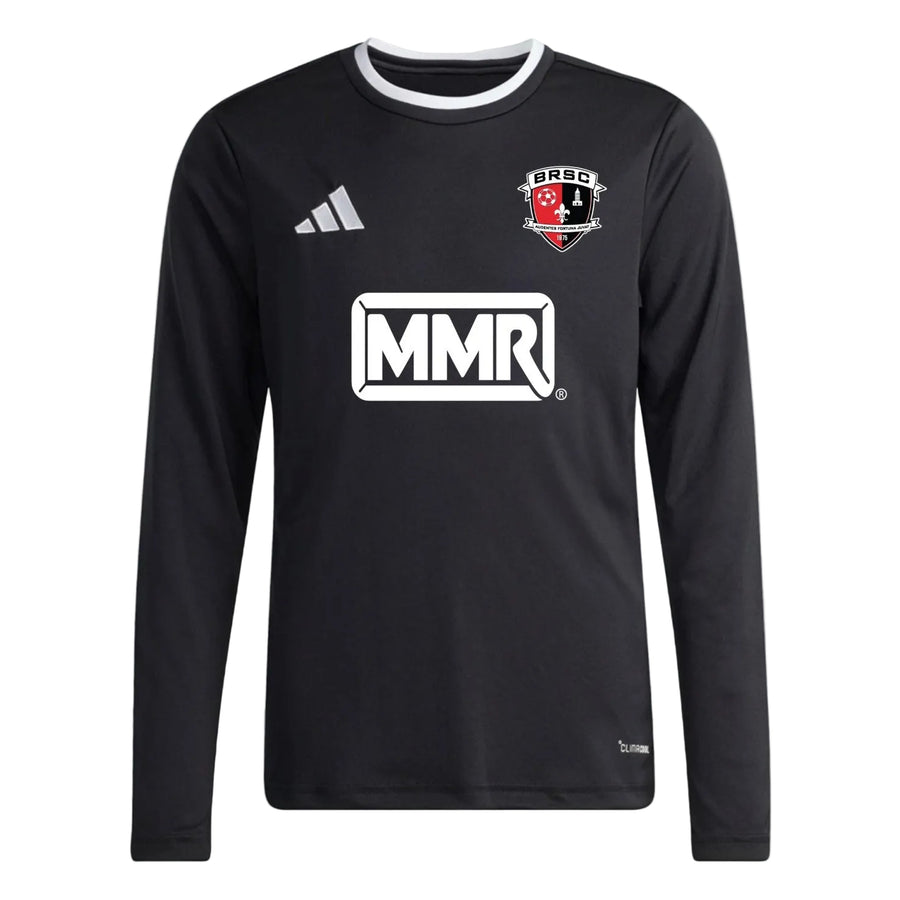 adidas BRSC Youth Entrada 26 LS Goalkeeper Jersey - Black/White BRSC 2024-2026 - Third Coast Soccer