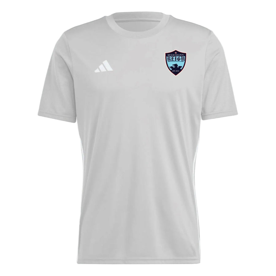 adidas Mississippi Reign Youth Tabela 23 Jersey - Light Grey Mississippi Reign 26 - Third Coast Soccer