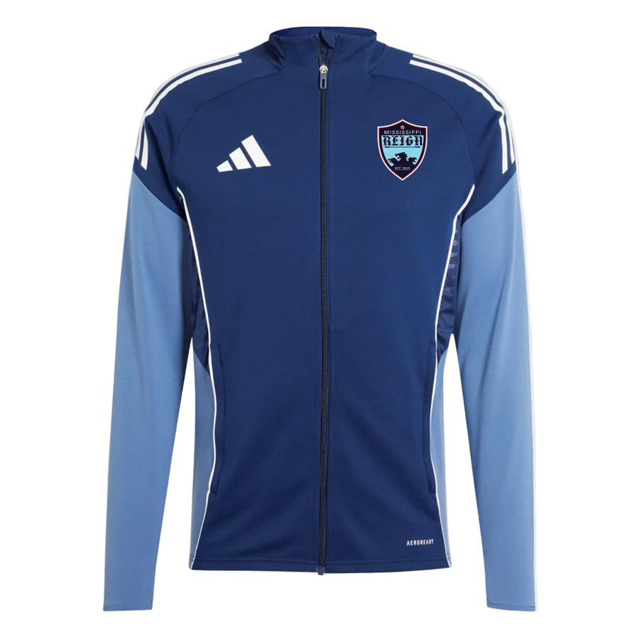 adidas Mississippi Reign Men's Tiro 25 Competition Training Jacket - Navy Mississippi Reign 26 - Third Coast Soccer
