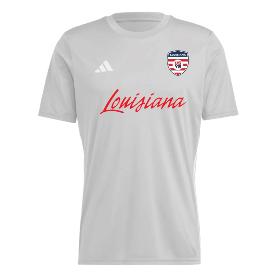 adidas Louisiana Select Men's Tabela 23 Goalkeeper Jersey - Light Grey Louisiana ODP 25 Sngl - Third Coast Soccer