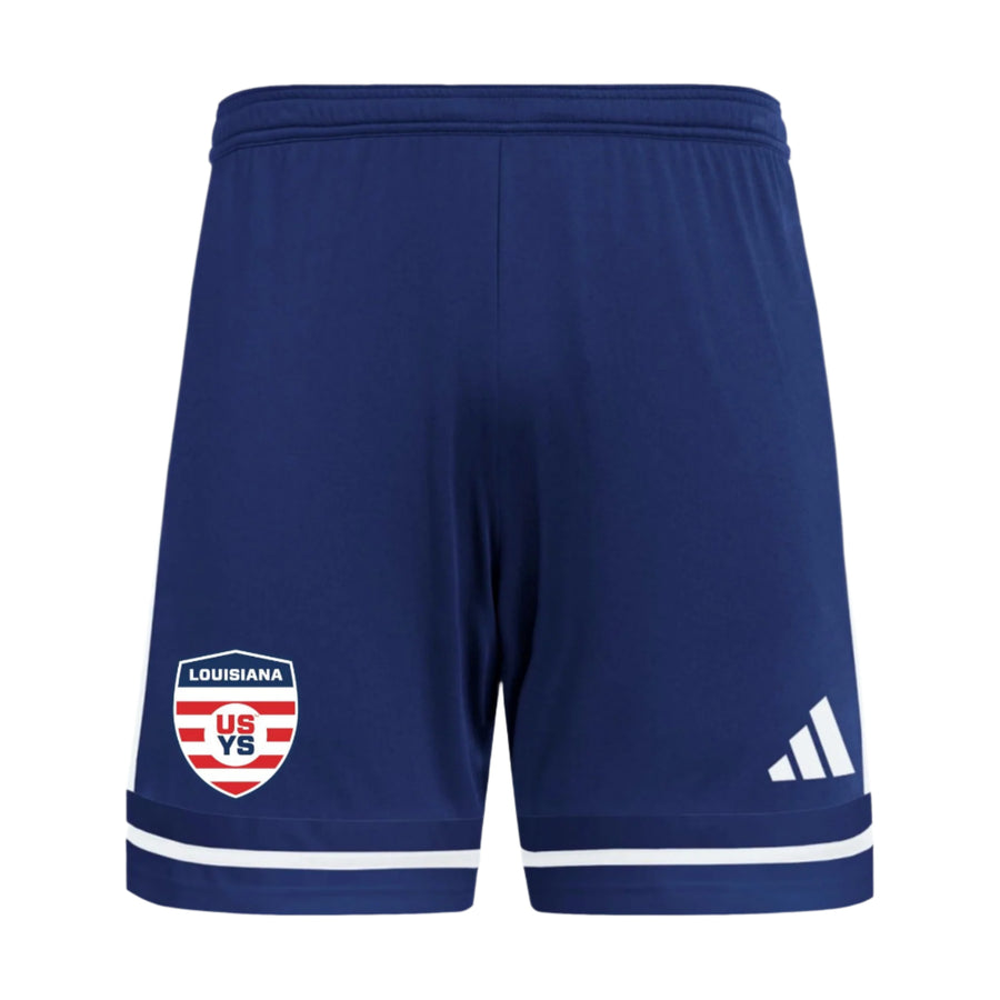 adidas Louisiana Select Men's Squadra 25 Short - Navy Louisiana ODP 25 Sngl - Third Coast Soccer