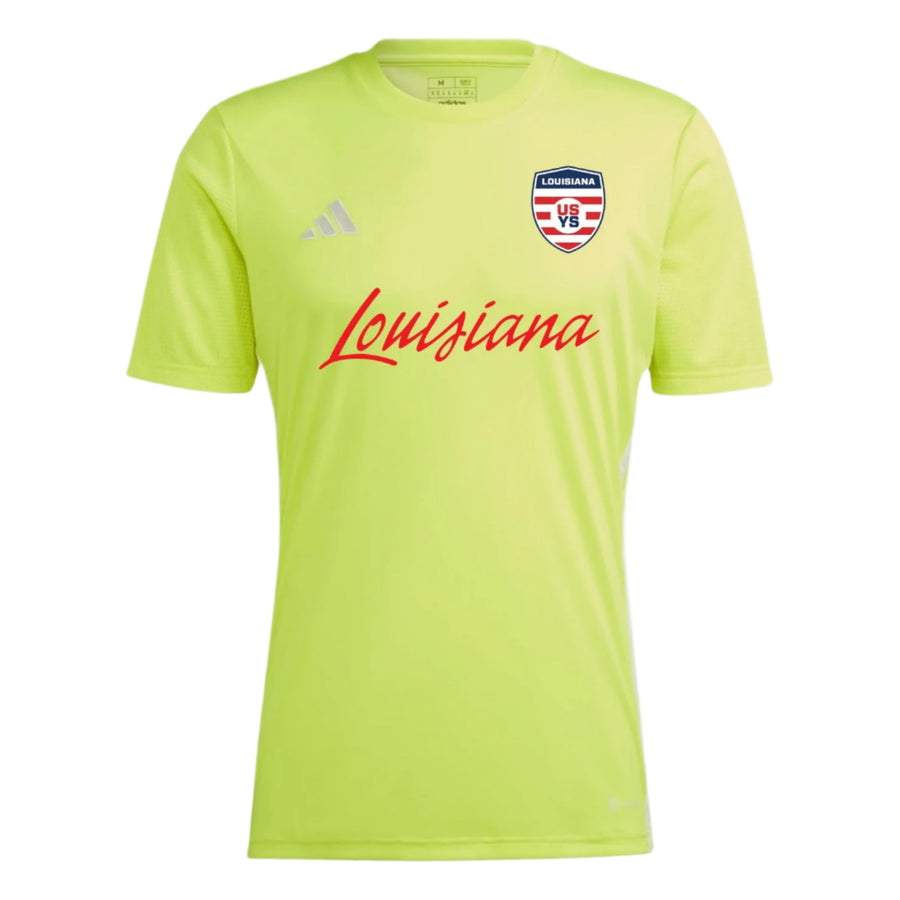 adidas Louisiana Select Men's Tabela 23 Goalkeeper Jersey - Yellow Louisiana ODP 25 Sngl - Third Coast Soccer