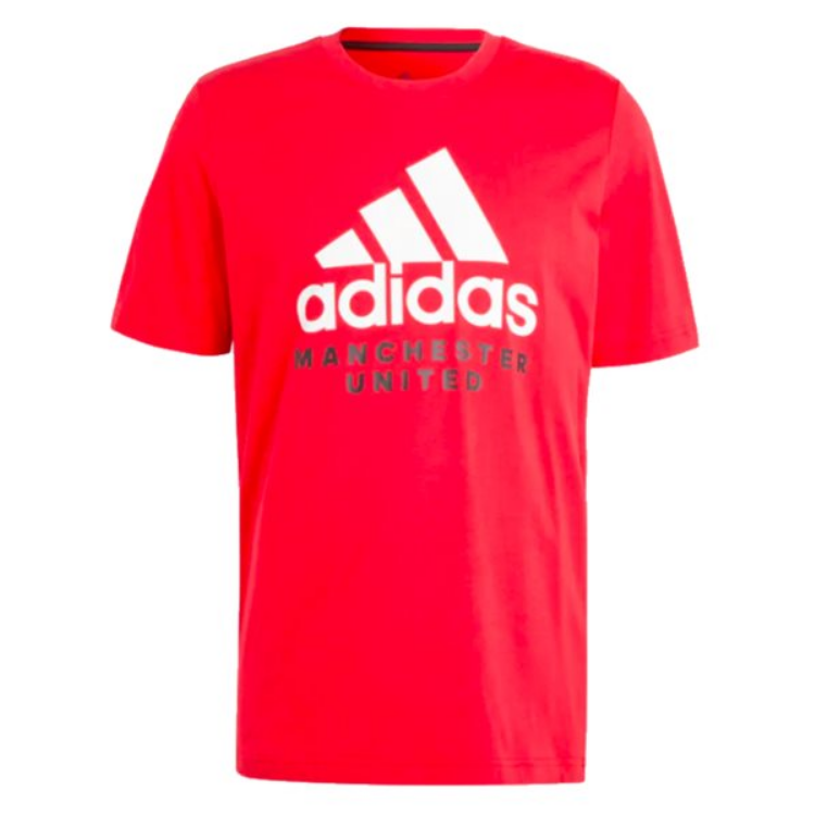 Adidas Manchester United Dna Graphic Tee - Red Club Replica   - Third Coast Soccer