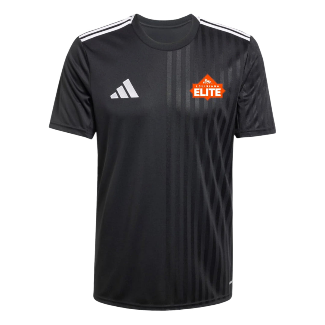 adidas Lousiana Elite Campeon 25 Jersey - Black Louisiana Elite - Third Coast Soccer