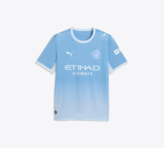 PUMA Manchester City FC Home Jersey 26/27 Club Replica Team Light Blue/Icy Blue Mens Small - Third Coast Soccer