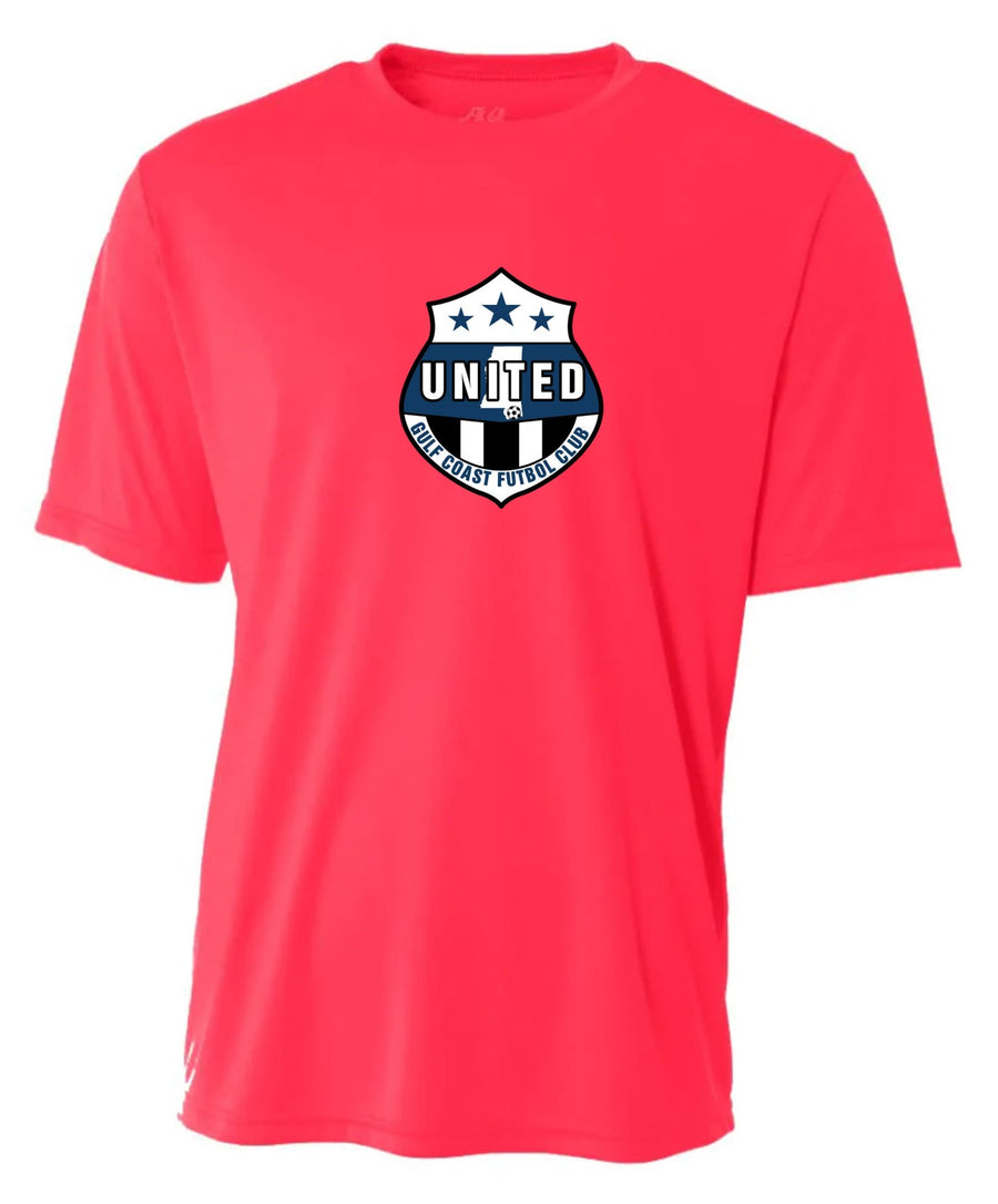 Gulf Coast United Youth Training Jersey - Coral Gulf Coast United 26-28 - Third Coast Soccer
