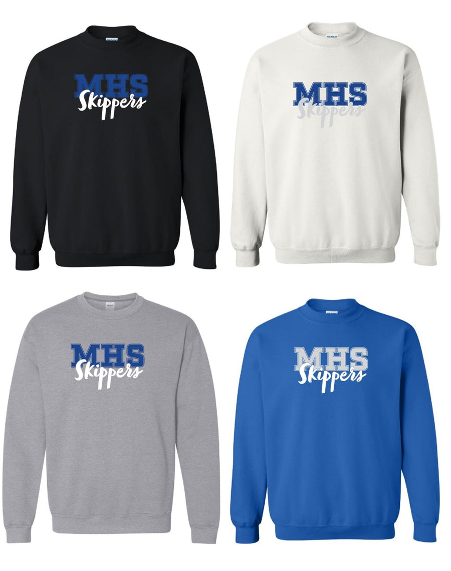 MHS Skippers Crew Neck Sweatshirt MHS Spiritwear - Third Coast Soccer