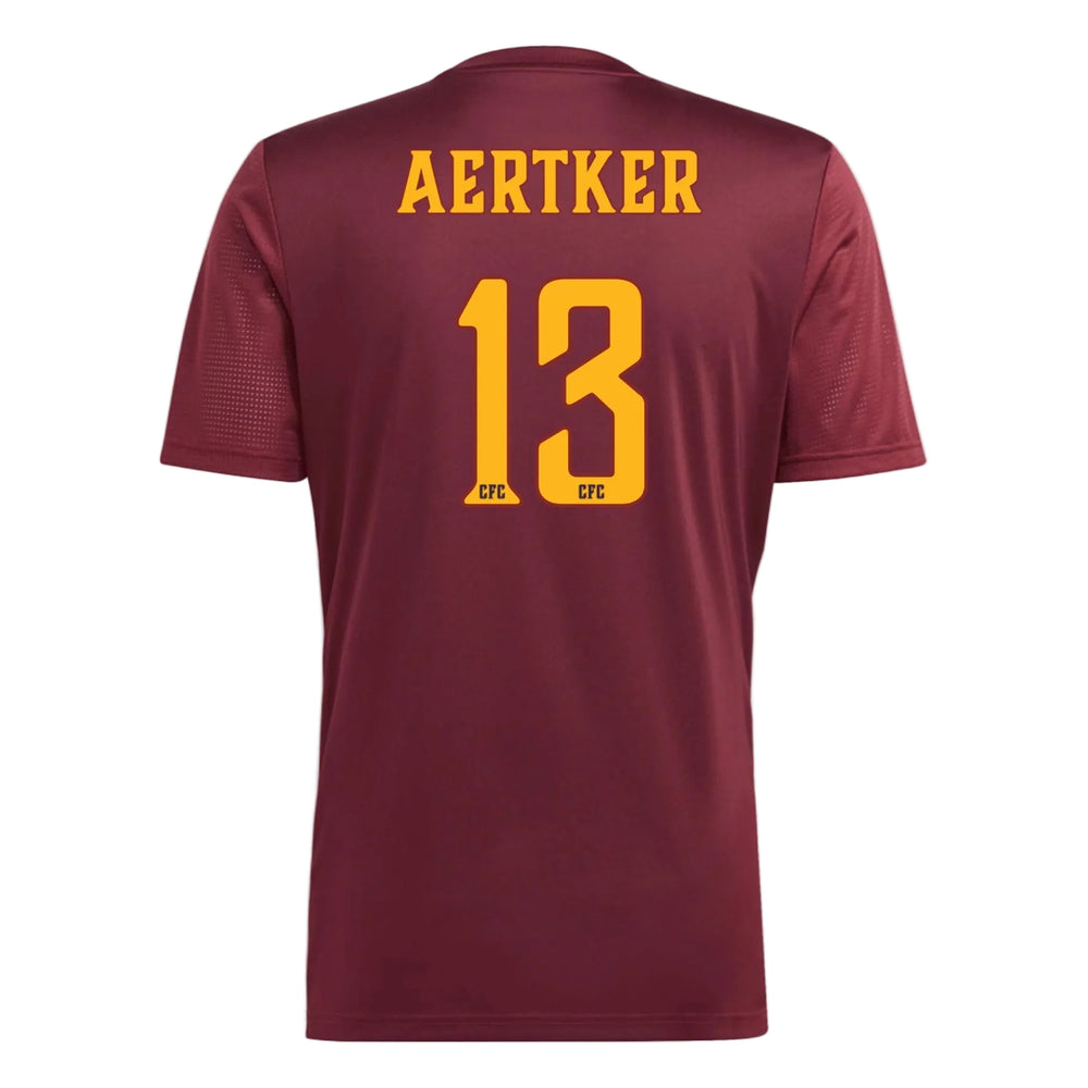 adidas Covington FC Youth Tabela 23 Jersey - Maroon CFC 26-28 - Third Coast Soccer