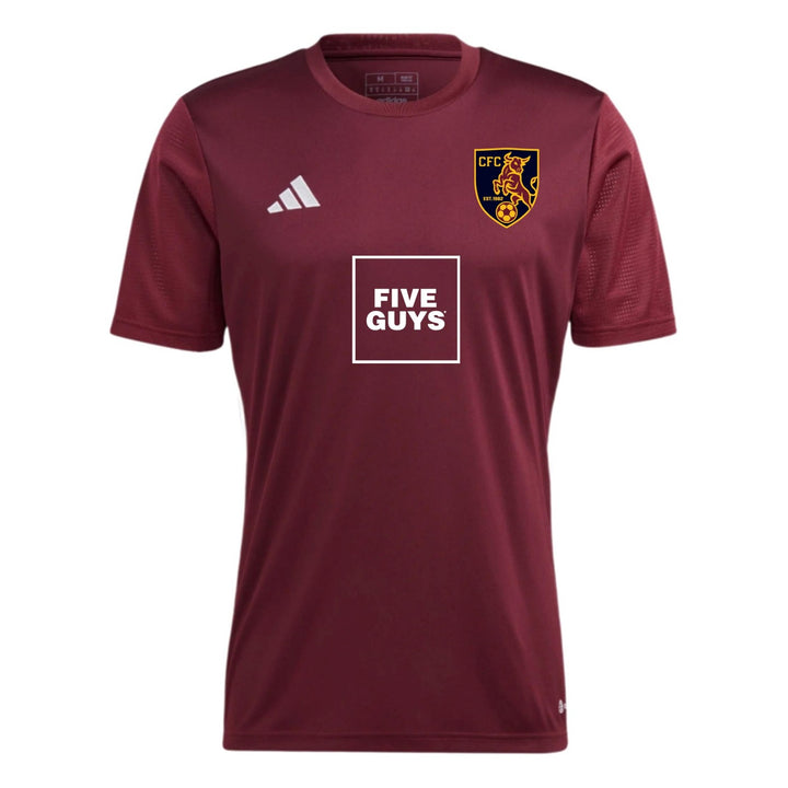 adidas Covington FC Youth Tabela 23 Jersey - Maroon CFC 26-28 - Third Coast Soccer