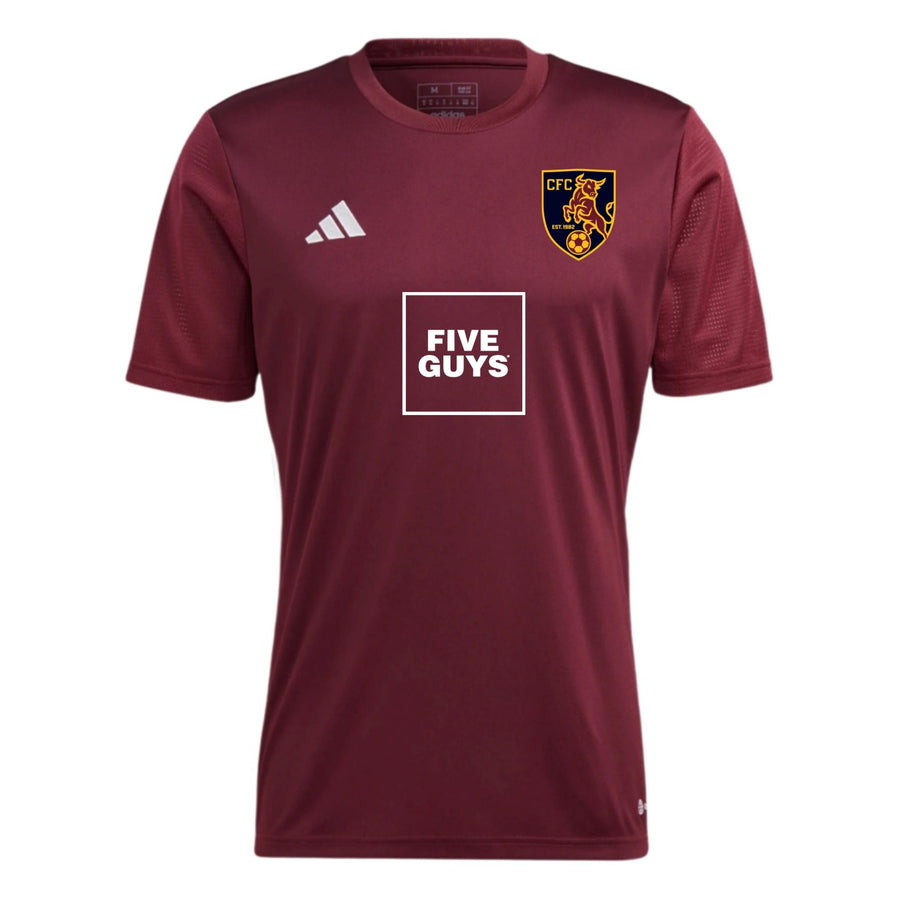 adidas Covington FC Youth Tabela 23 Jersey - Maroon CFC 26-28 - Third Coast Soccer