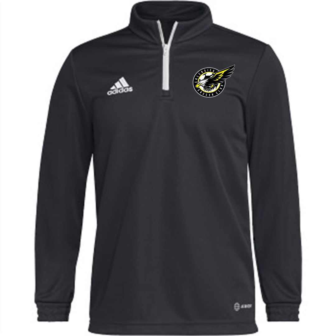 adidas CSC Men's Entrada 22 Training Top Calcasieu Soccer Club 23-25 Black/White Mens Small - Third Coast Soccer