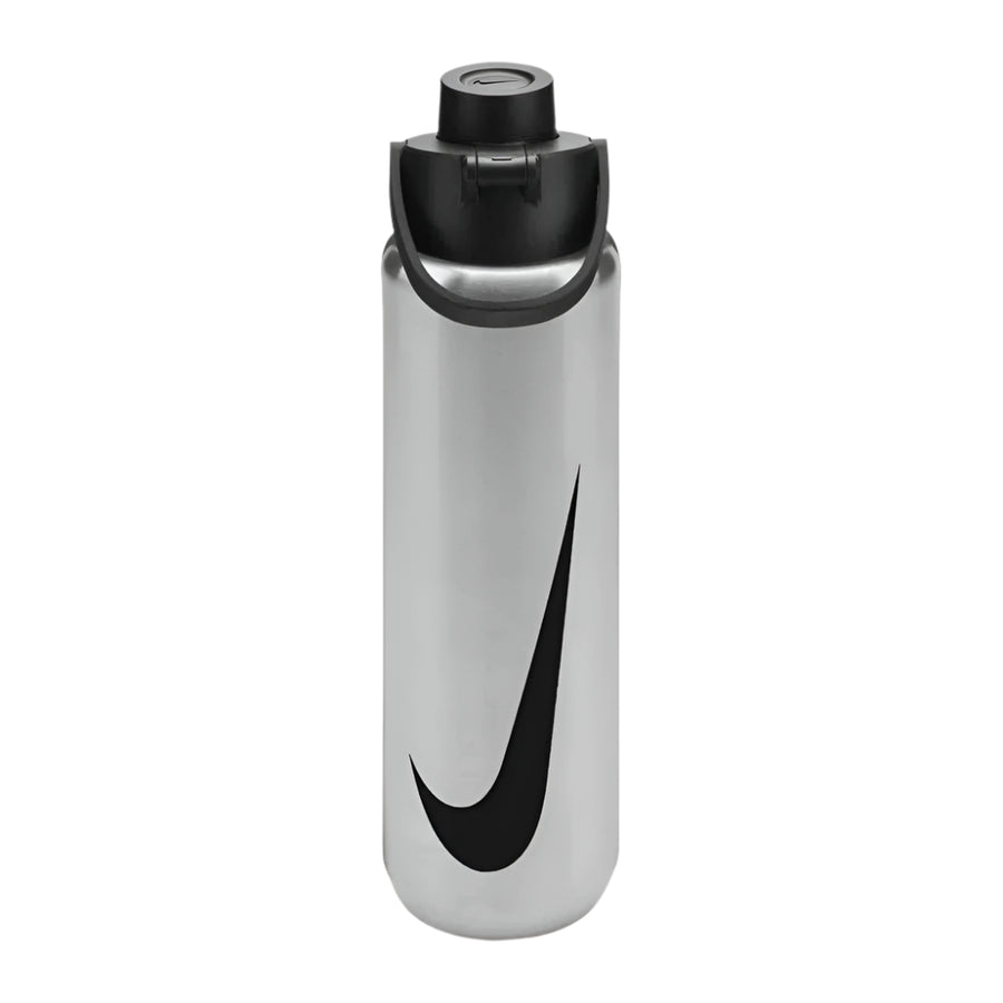 Nike SS Recharge Chug 24 Oz - Stainless Steel/Black Drinkware - Third Coast Soccer