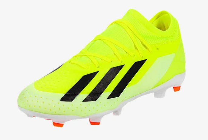 adidas X CrazyFast League FG - Solar Yellow/Black/White Mens Footwear   - Third Coast Soccer