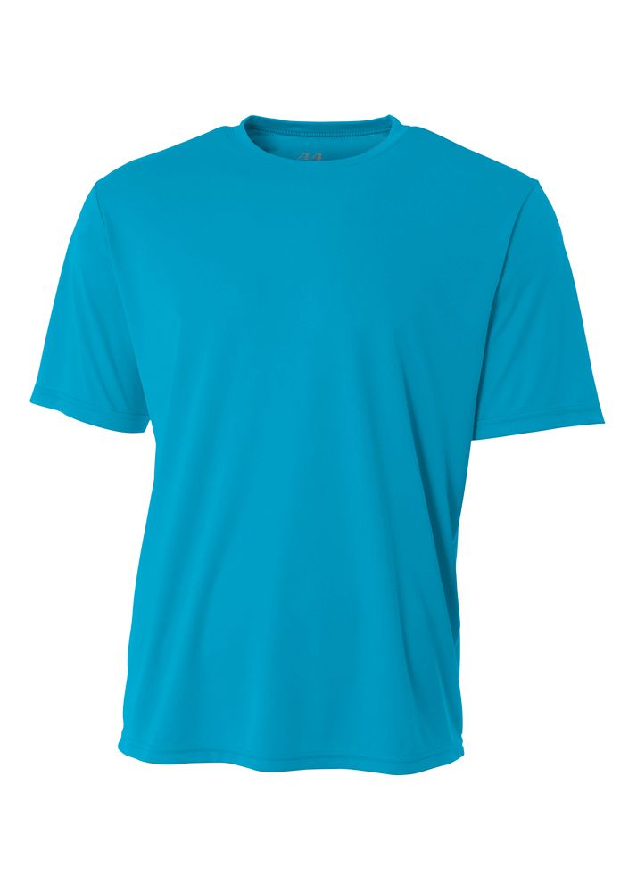 A4 Cooling Performance Crew Training Jersey Electric Blue Mens XSmall - Third Coast Soccer