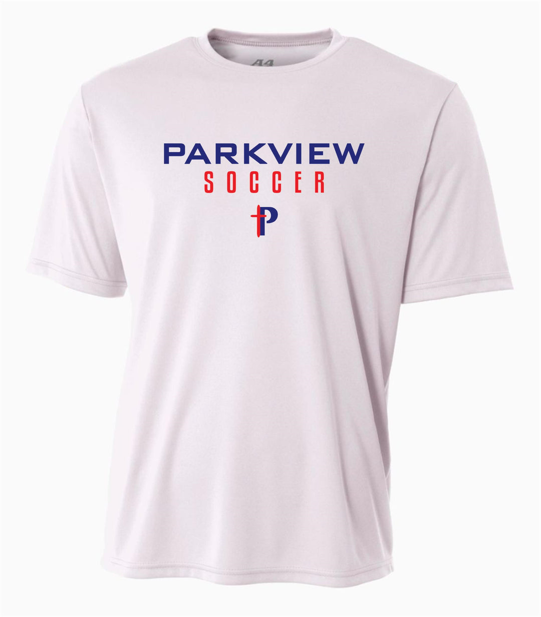 A4 Parkview Baptist Soccer Summer Jersey - White Parkview Baptist School   - Third Coast Soccer