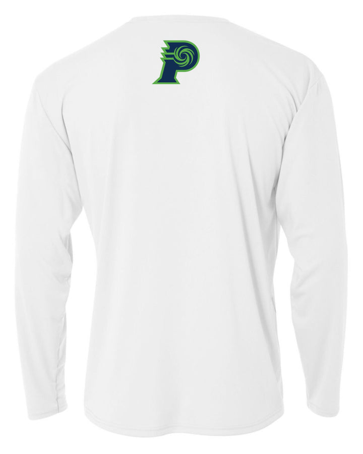 A4 PVHS Soccer LS Training Jersey - White Prairieville High School   - Third Coast Soccer