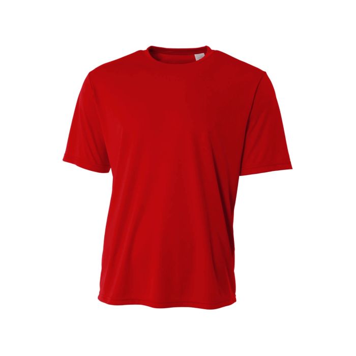 A4 Sprint Performance Tee Jerseys Scarlet Mens XSmall - Third Coast Soccer