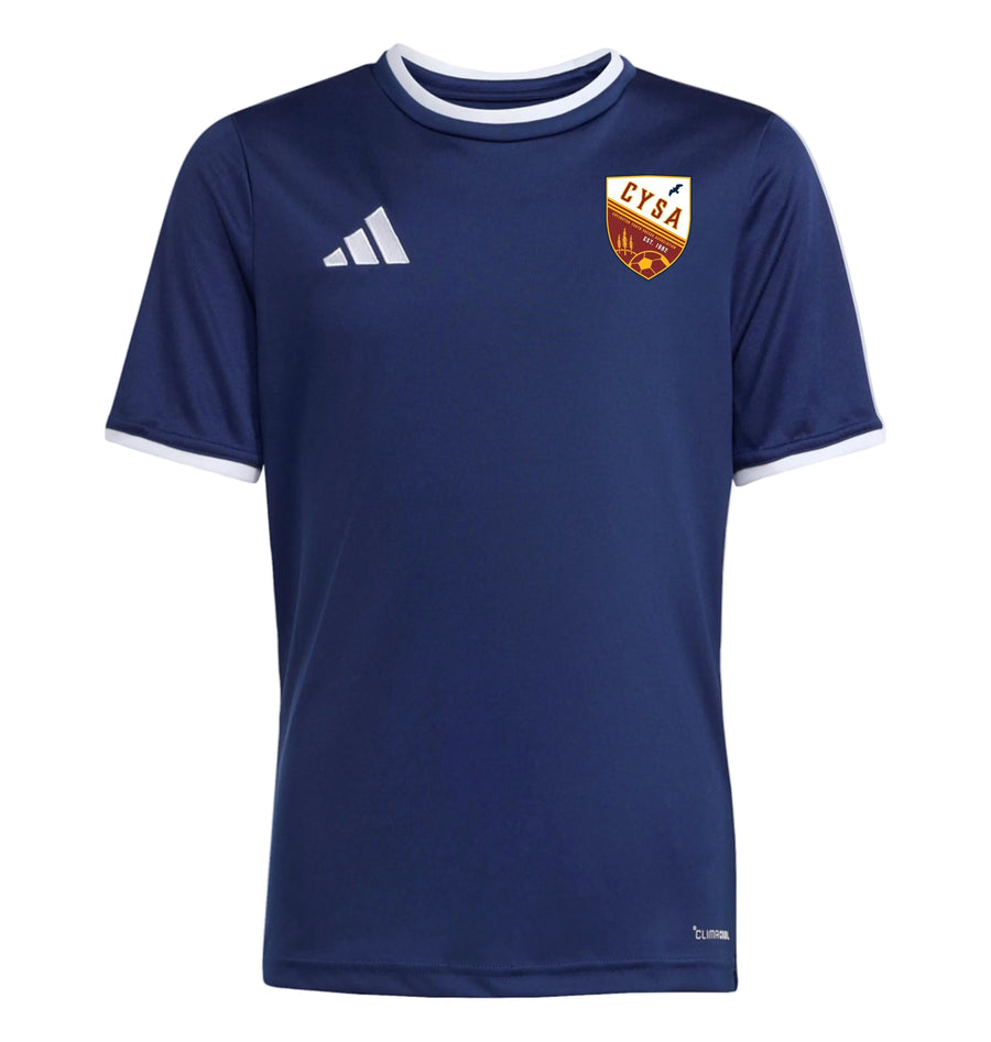 adidas CYSA Recreational Youth Entrada 26 Jersey - Navy CYSA Rec 26-28 - Third Coast Soccer