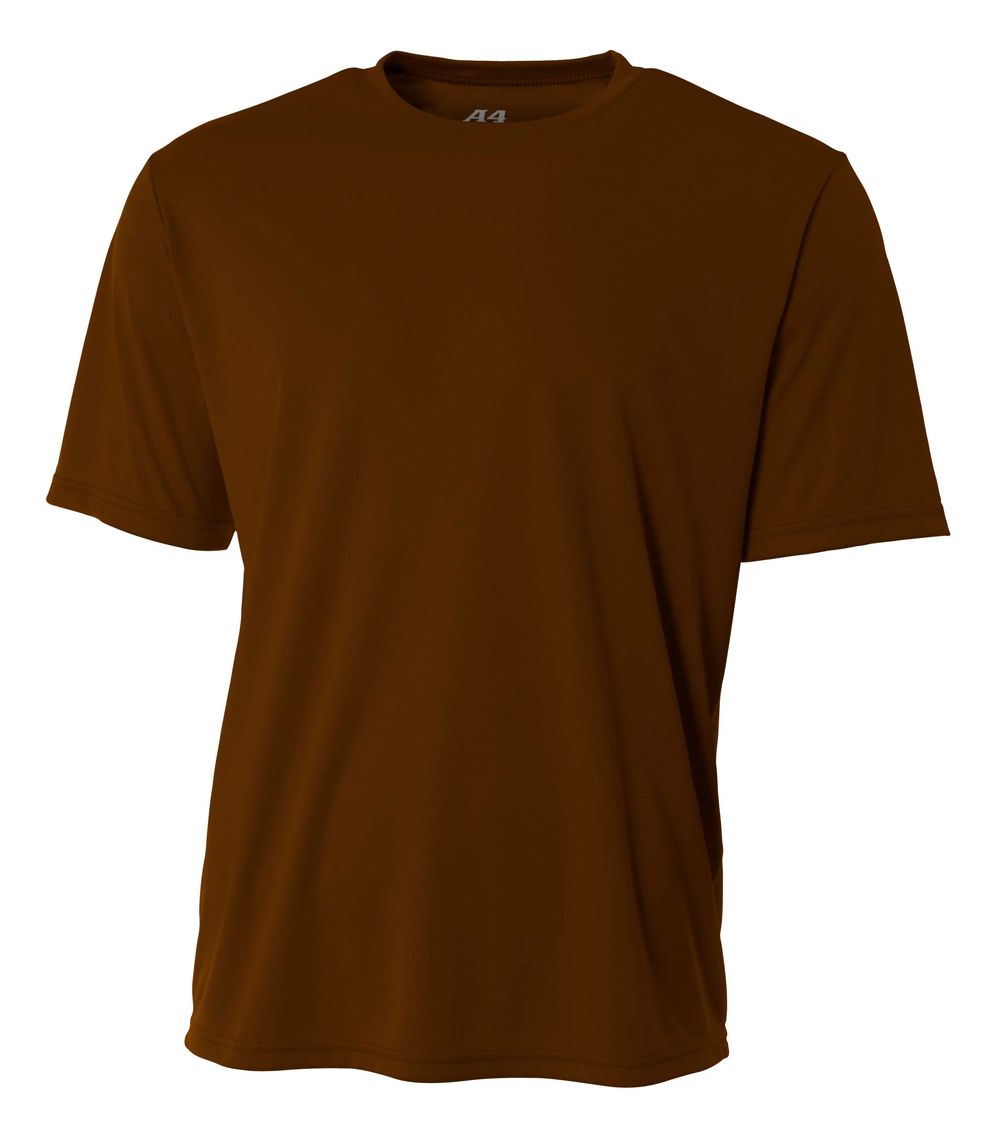 A4 Cooling Performance Crew Training Jersey Brown Mens Small - Third Coast Soccer