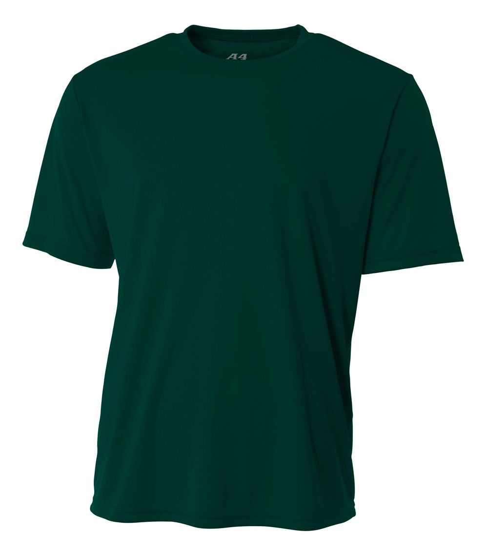 A4 Cooling Performance Crew Training Jersey Forest Mens XSmall - Third Coast Soccer