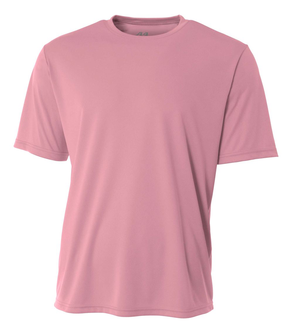 A4 Youth Cooling Performance Crew Training Jersey Pink Youth XSmall - Third Coast Soccer