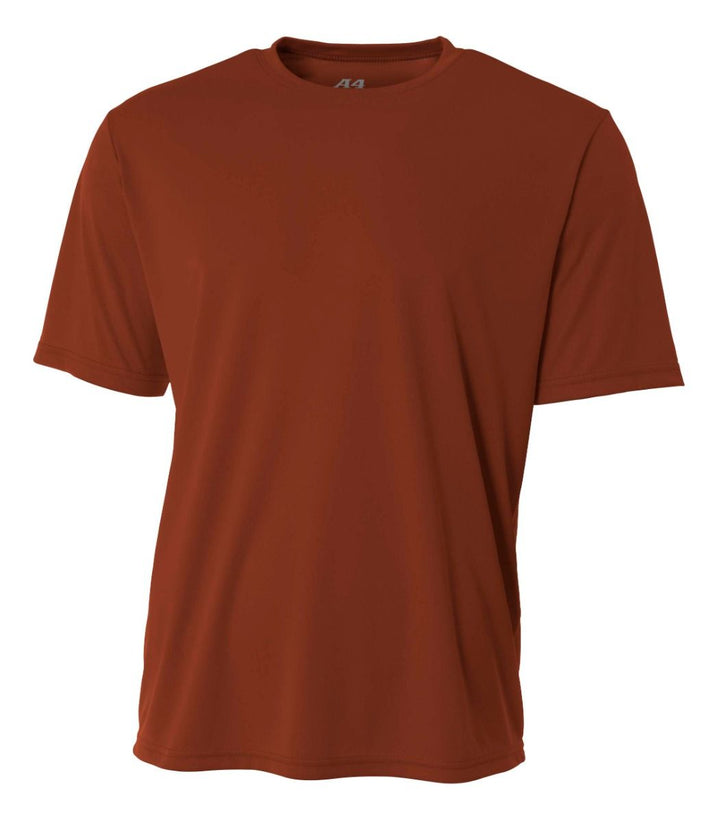 A4 Cooling Performance Crew Training Jersey Texas Orange Mens Small - Third Coast Soccer