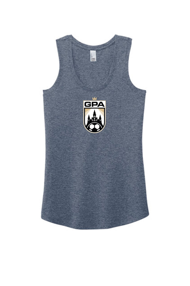 GPA Women's Racerback Tank GPA Spiritwear Navy Frost Womens XSmall - Third Coast Soccer