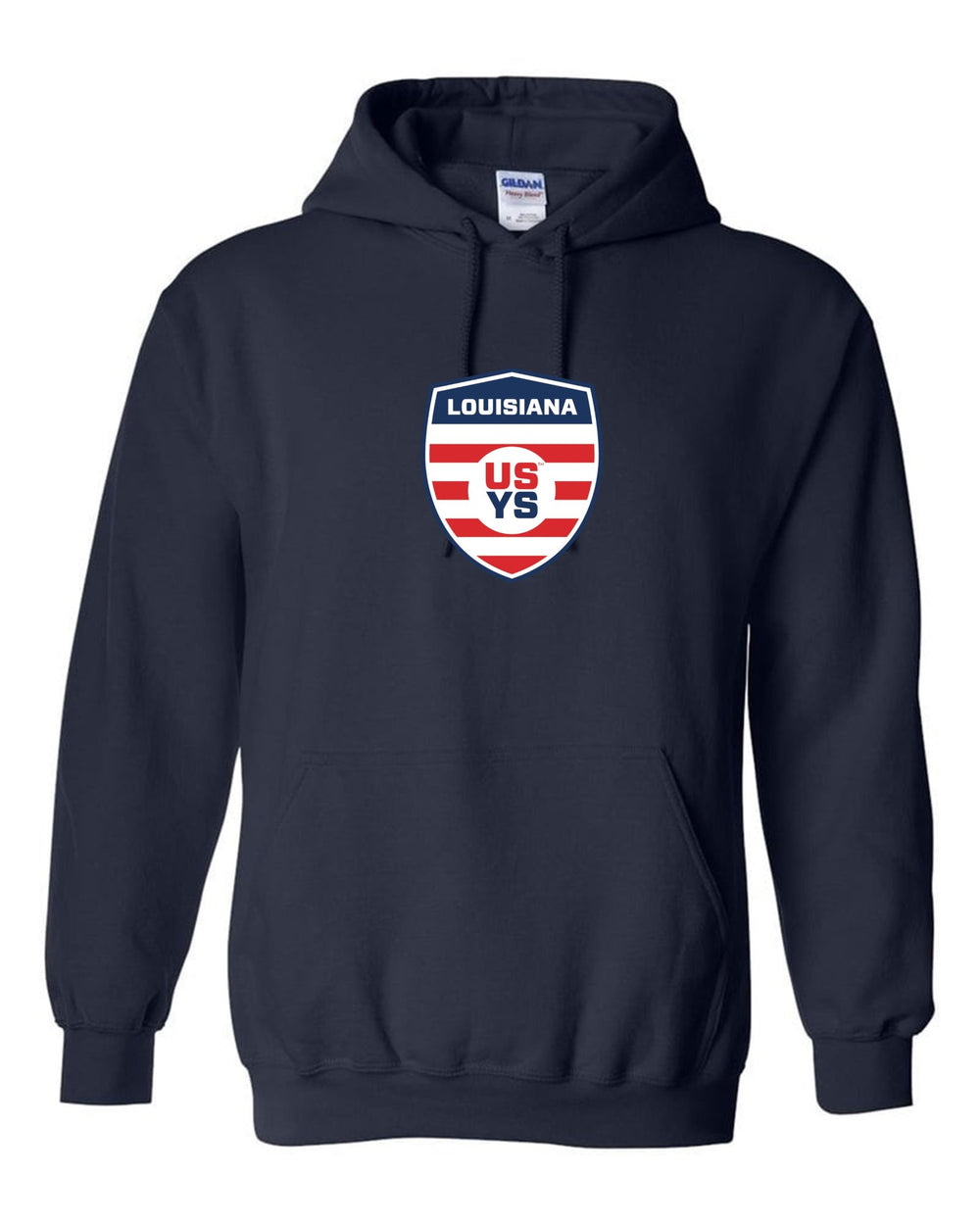 Louisiana Select USYS Hoody LA ODP Spiritwear Navy Youth Small - Third Coast Soccer