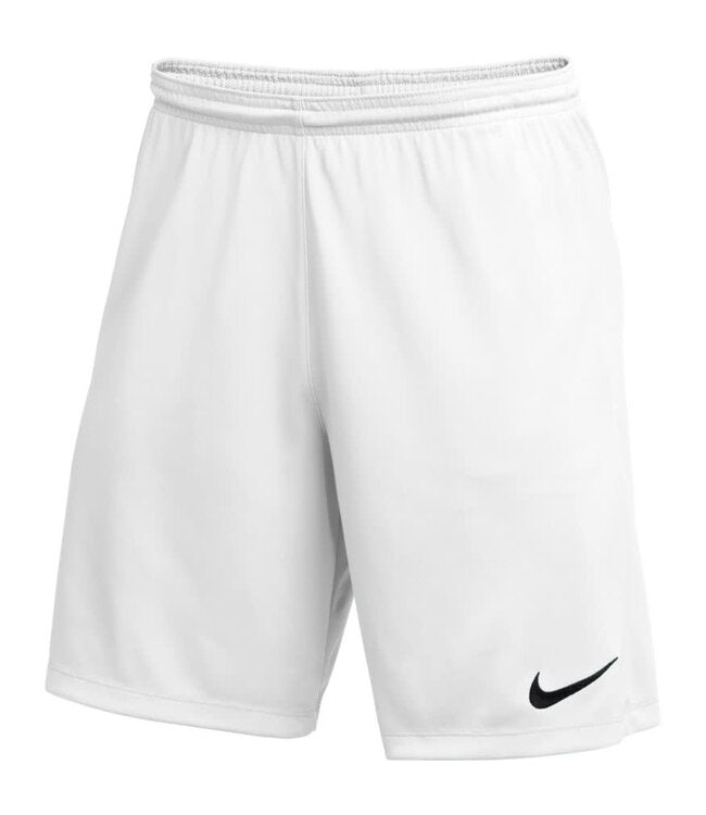 Nike Park II Short Shorts WHITE MENS SMALL - Third Coast Soccer