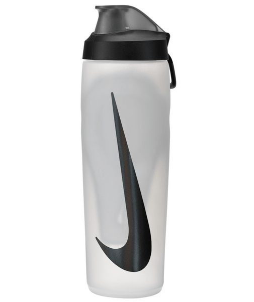 Nike Refuel Bottle 24OZ With Locking Lid - Natural/Black Drinkware   - Third Coast Soccer