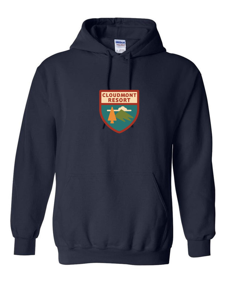 Cloudmont Resort Hooded Sweatshirt Cloudmont Resort Navy Youth Small - Third Coast Soccer