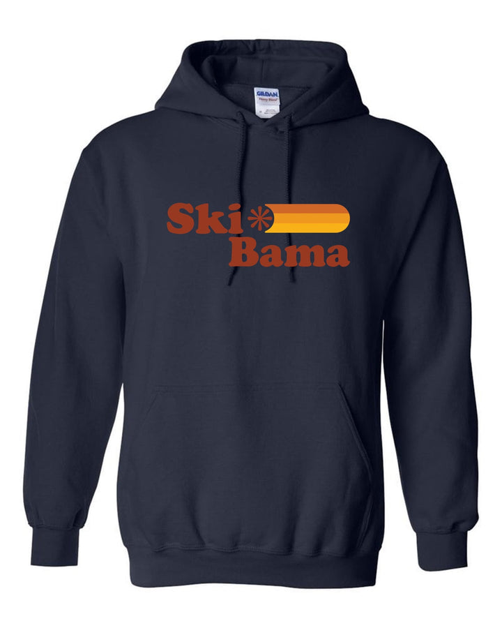 Ski Bama Hooded Sweatshirt Ski Bama R Navy Youth Small - Third Coast Soccer
