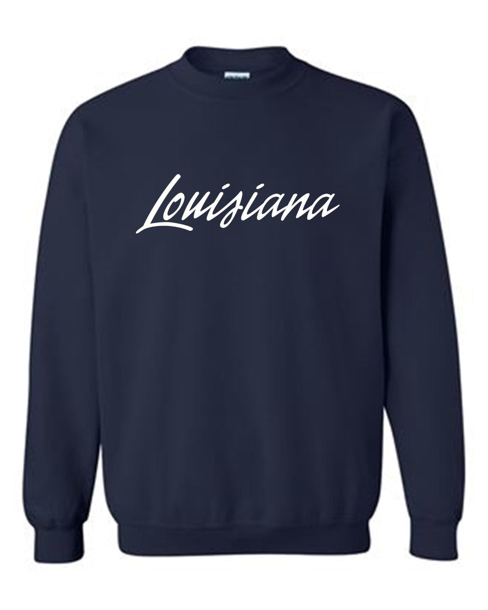 Louisiana Select LA Crew Neck Sweatshirt LA ODP Spiritwear Navy Youth Small - Third Coast Soccer