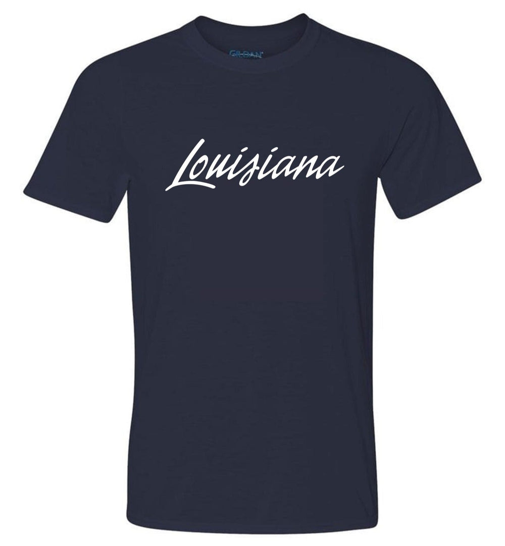 Louisiana Select LA Short-Sleeve T-Shirt LA ODP Spiritwear Navy Mens Small - Third Coast Soccer