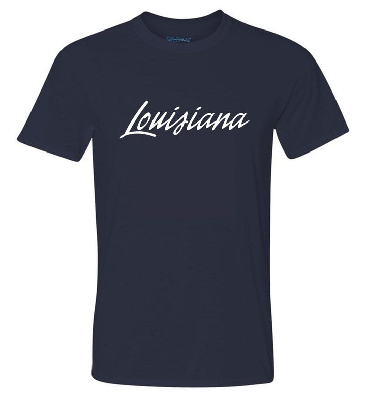 Louisiana Select LA Short-Sleeve T-Shirt LA ODP Spiritwear Navy Mens Small - Third Coast Soccer