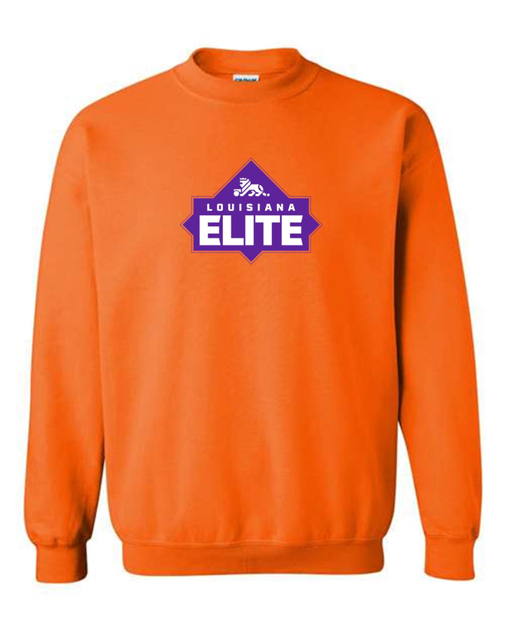 Louisiana Elite Crew Neck Sweatshirt Louisiana Elite Spiritwear Orange Youth Small - Third Coast Soccer