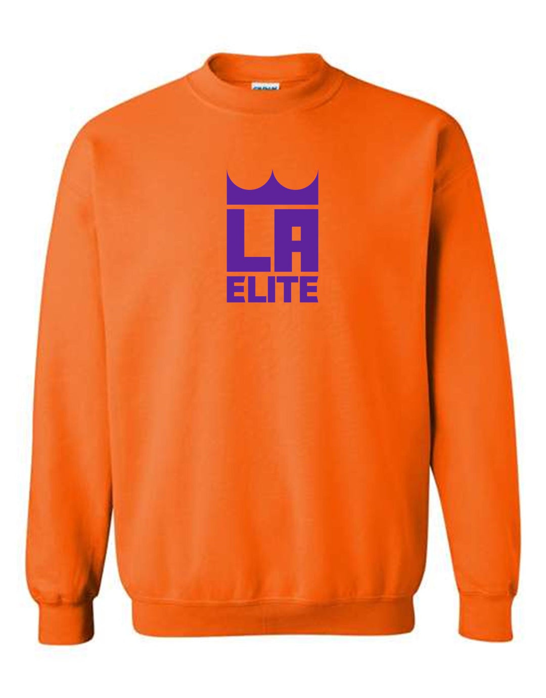 Louisiana Elite Crew Neck Sweatshirt Louisiana Elite Spiritwear Orange Youth Small - Third Coast Soccer