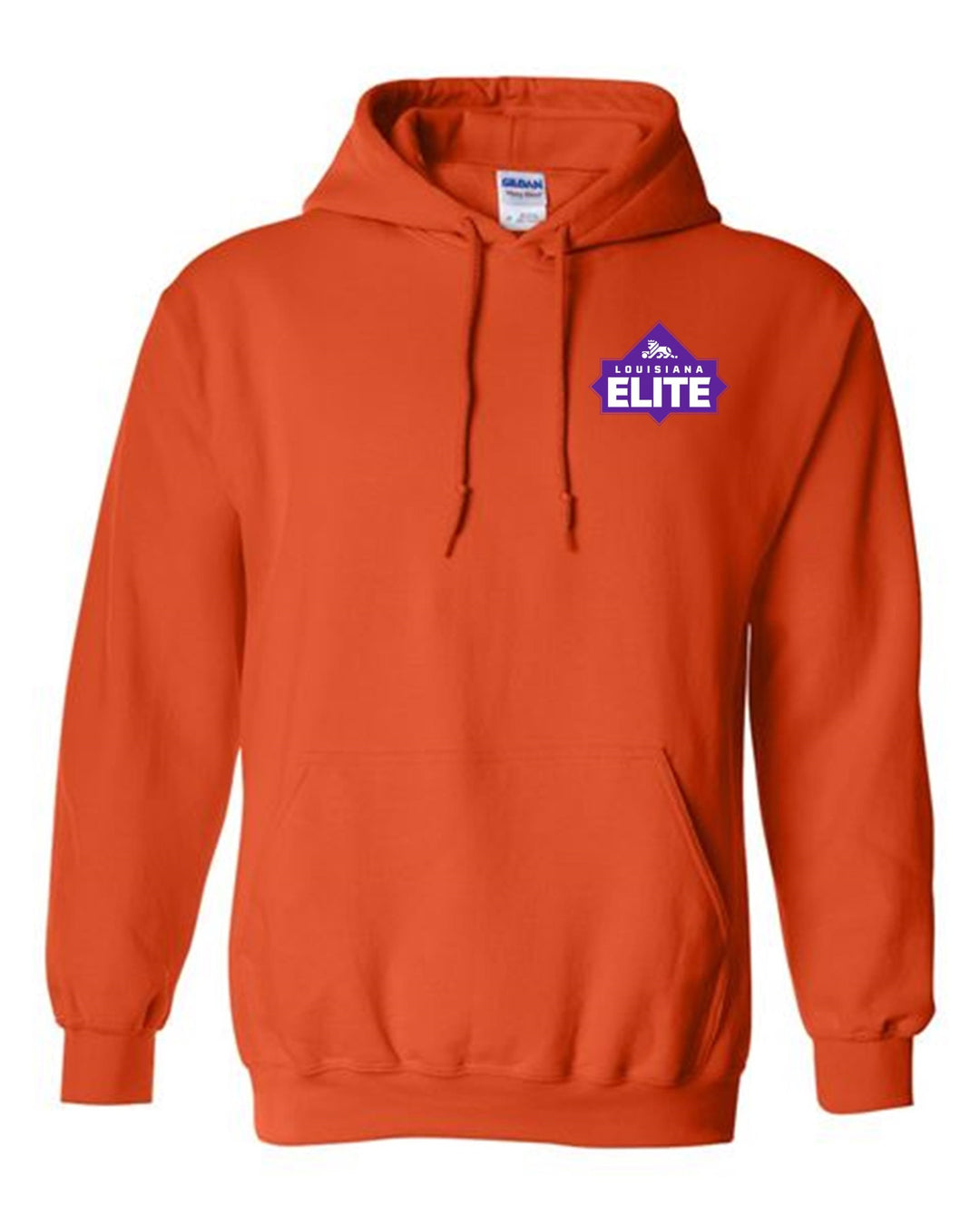 Louisiana Elite Hooded Sweatshirt Louisiana Elite Spiritwear Orange Youth Small - Third Coast Soccer