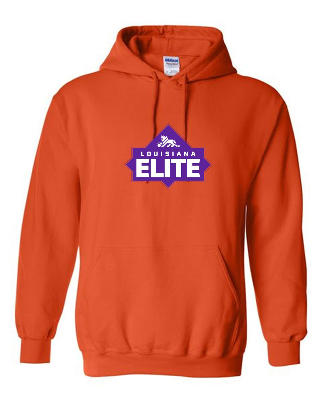 Louisiana Elite Hooded Sweatshirt Louisiana Elite Spiritwear Orange Youth Small - Third Coast Soccer