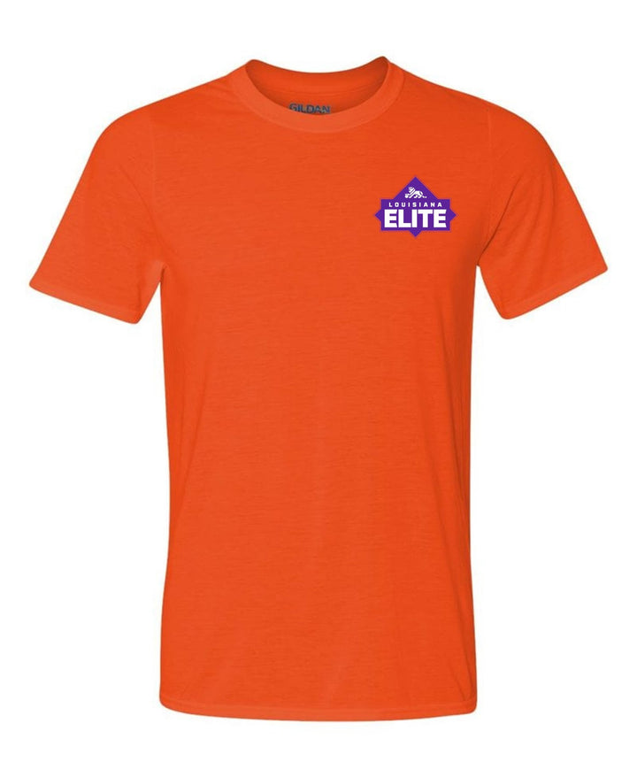 Louisiana Elite Short-Sleeve T-Shirt Louisiana Elite Spiritwear Orange Youth Small - Third Coast Soccer