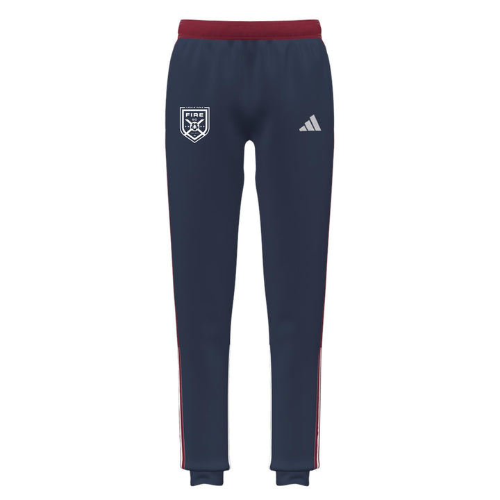 adidas Custom ECNL Youth Entrada 22 Training Pant - Navy/Red ECNL 25 - Third Coast Soccer