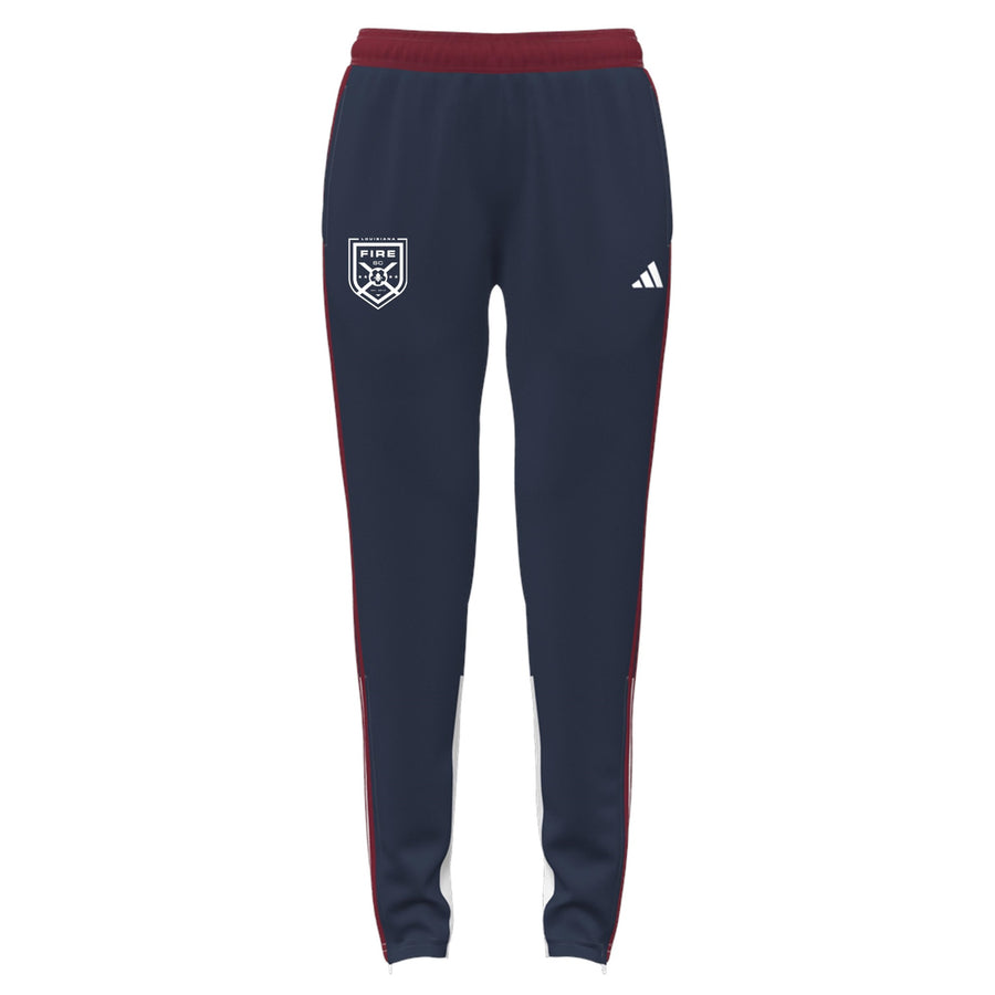 adidas Custom ECNL Women's Entrada 22 Training Pant - Navy/Red ECNL 25 - Third Coast Soccer
