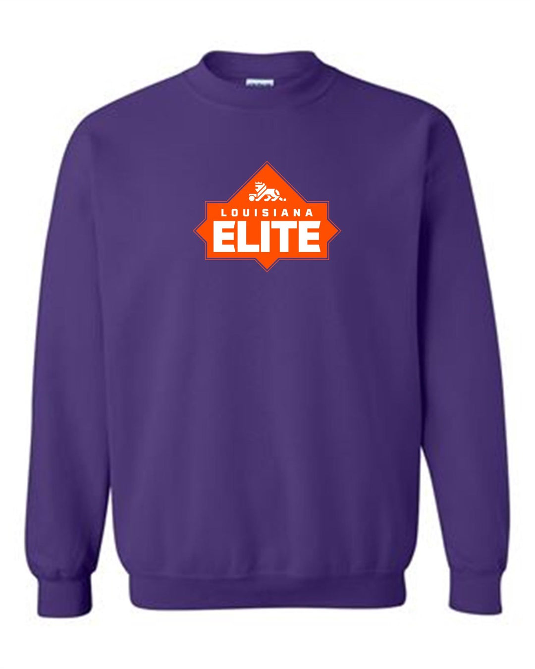 Louisiana Elite Crew Neck Sweatshirt Louisiana Elite Spiritwear Purple Youth Small - Third Coast Soccer