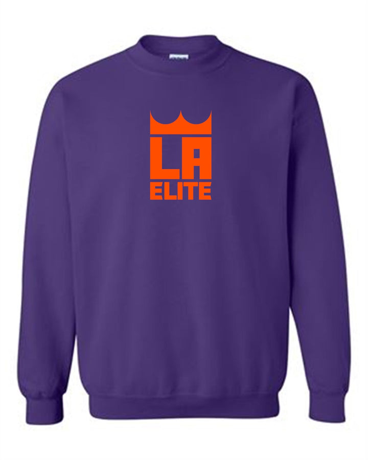 Louisiana Elite Crew Neck Sweatshirt Louisiana Elite Spiritwear Purple Youth Small - Third Coast Soccer
