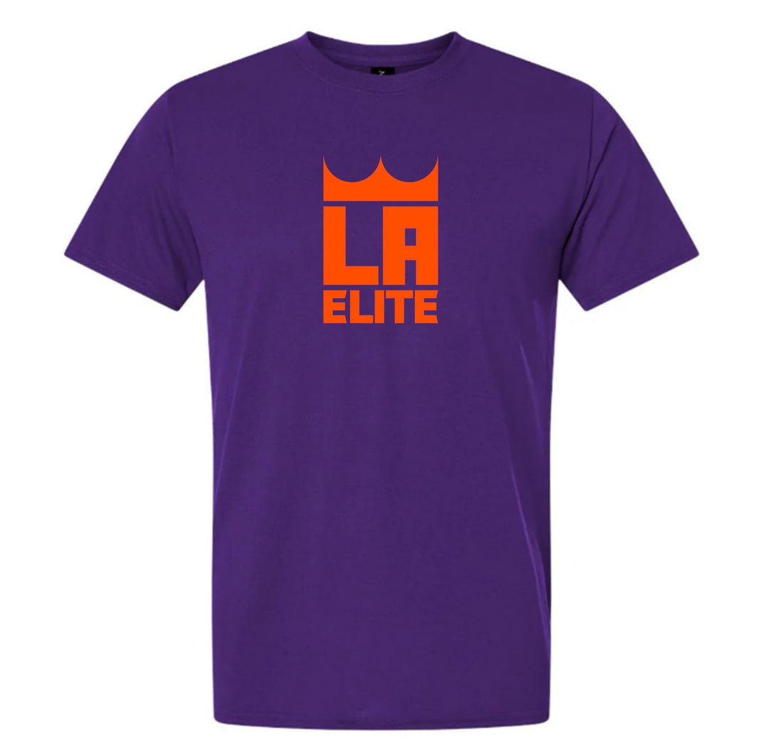 Louisiana Elite Short-Sleeve T-Shirt Louisiana Elite Spiritwear Purple Youth Small - Third Coast Soccer