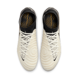 Nike Phantom Luna II Elite FG - White/Black/Gold Mens Footwear   - Third Coast Soccer
