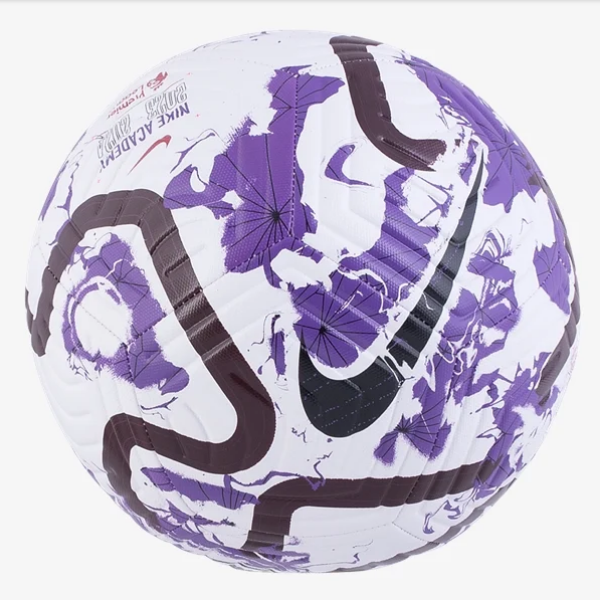 Nike Premier League Academy Ball - White/Fierce Purple Equipment   - Third Coast Soccer